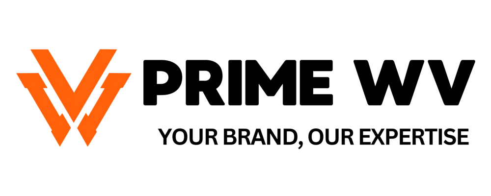 Prime WV Logo representing the brand identity in the Prime WV Video Project